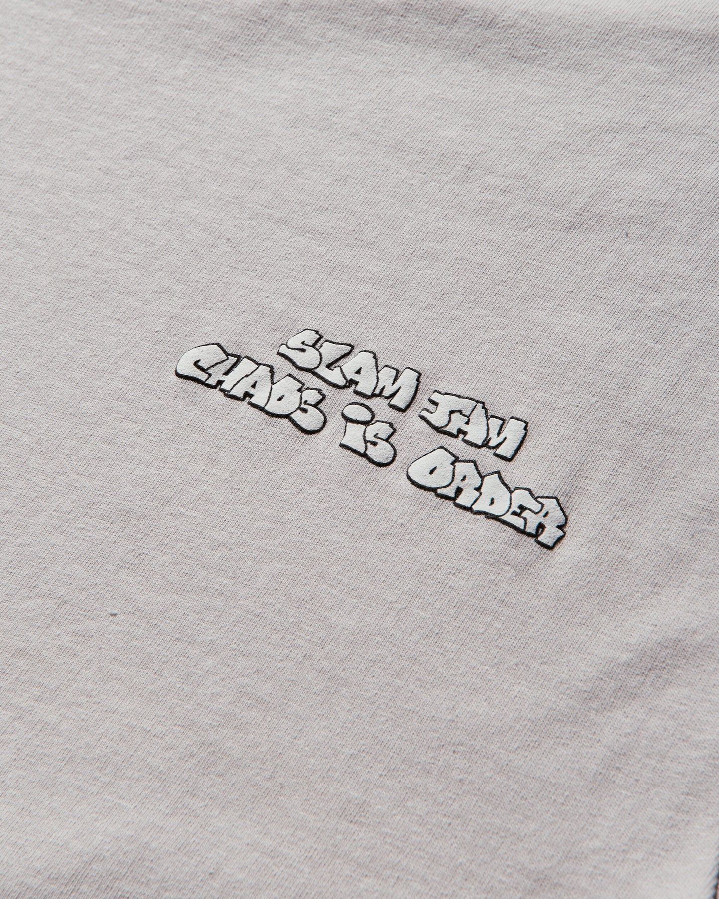 Slam Jam Andre Thompson X Slam Jam T-Shirt Grey T-Shirts Shortsleeve SJANDRETEE2 GRY