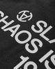 Slam Jam Chaos Is Order T-Shirt Black T-Shirts Shortsleeve SJPRCHAOS BLK