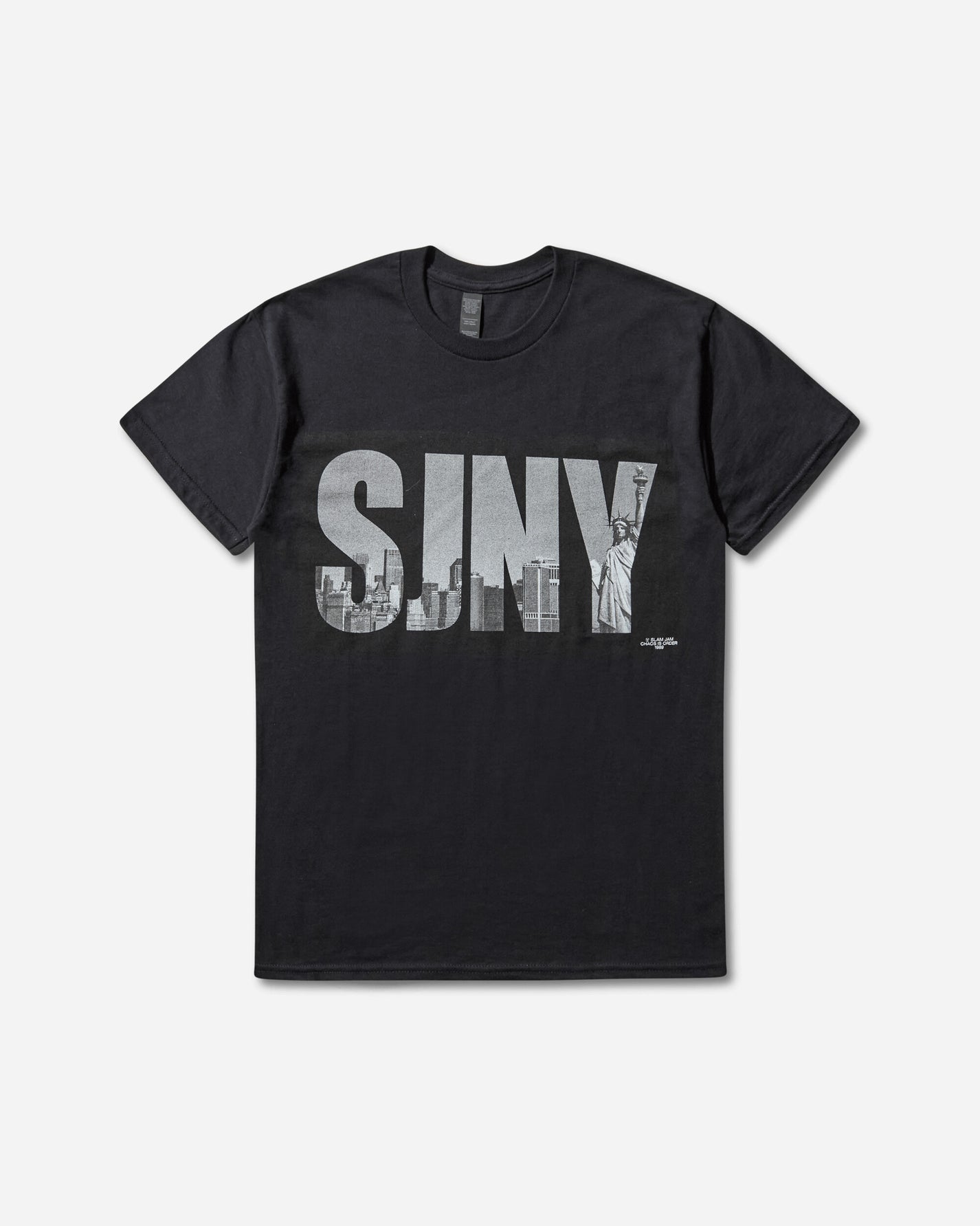 Slam Jam Slam Jam New York City T-Shirt Black T-Shirts Shortsleeve SJNYCTEE2 BLK