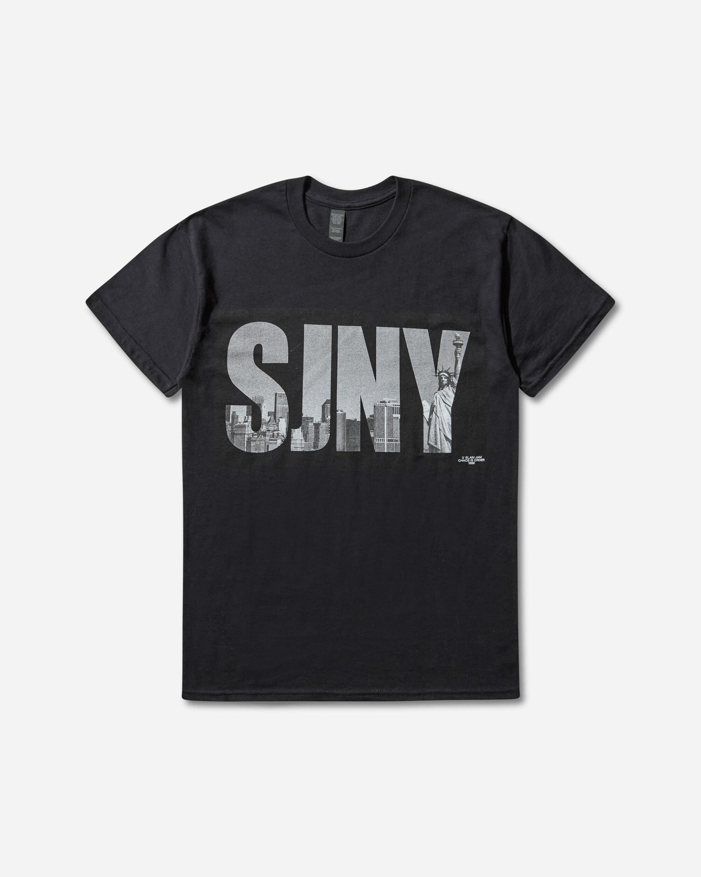 Slam Jam Slam Jam New York City T-Shirt Black T-Shirts Shortsleeve SJNYCTEE2 BLK
