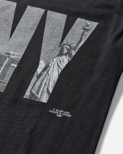 Slam Jam Slam Jam New York City T-Shirt Black T-Shirts Shortsleeve SJNYCTEE2 BLK