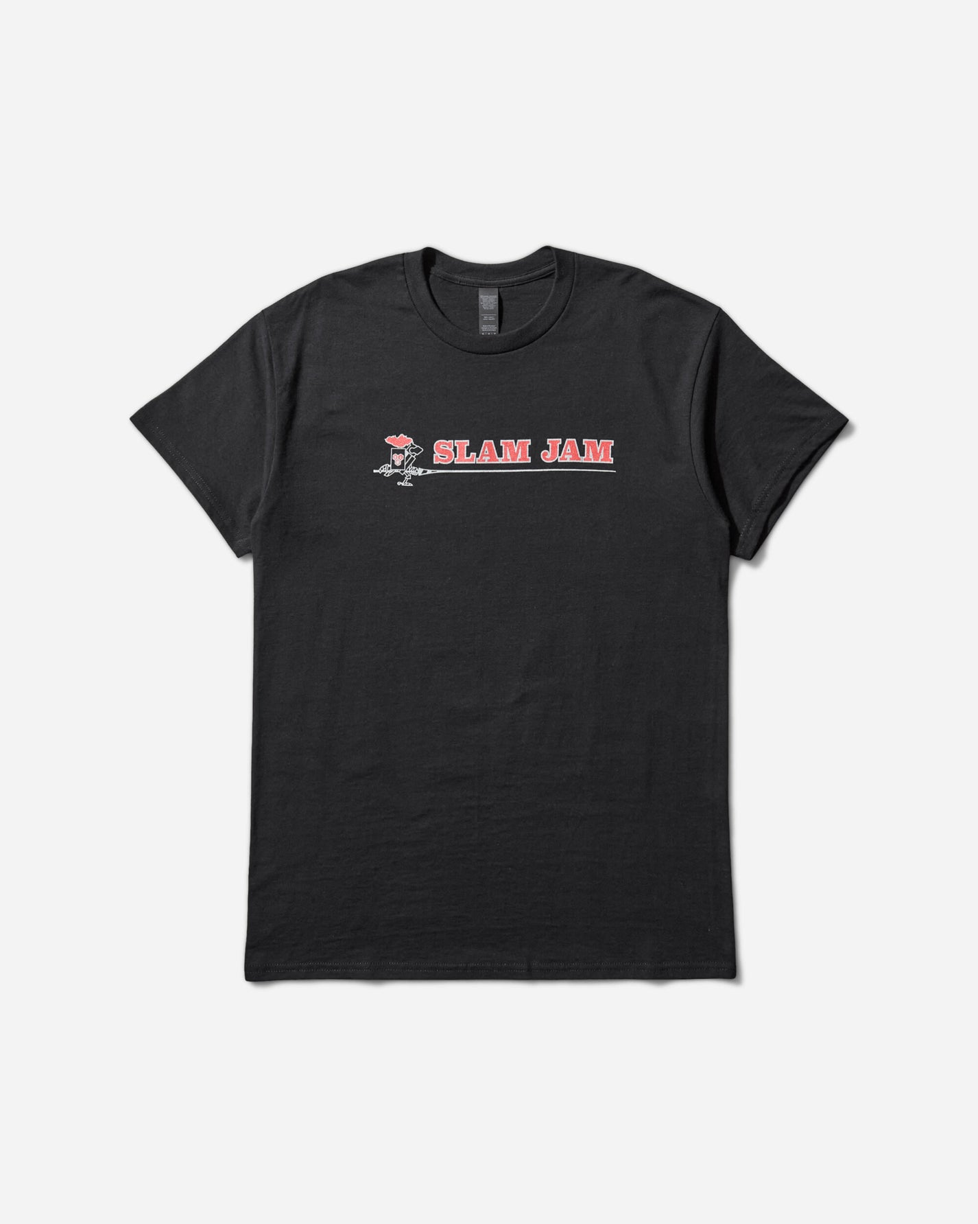 Slam Jam Slam Jam Panini T-Shirt Black T-Shirts Shortsleeve SJPANINITEE BLK