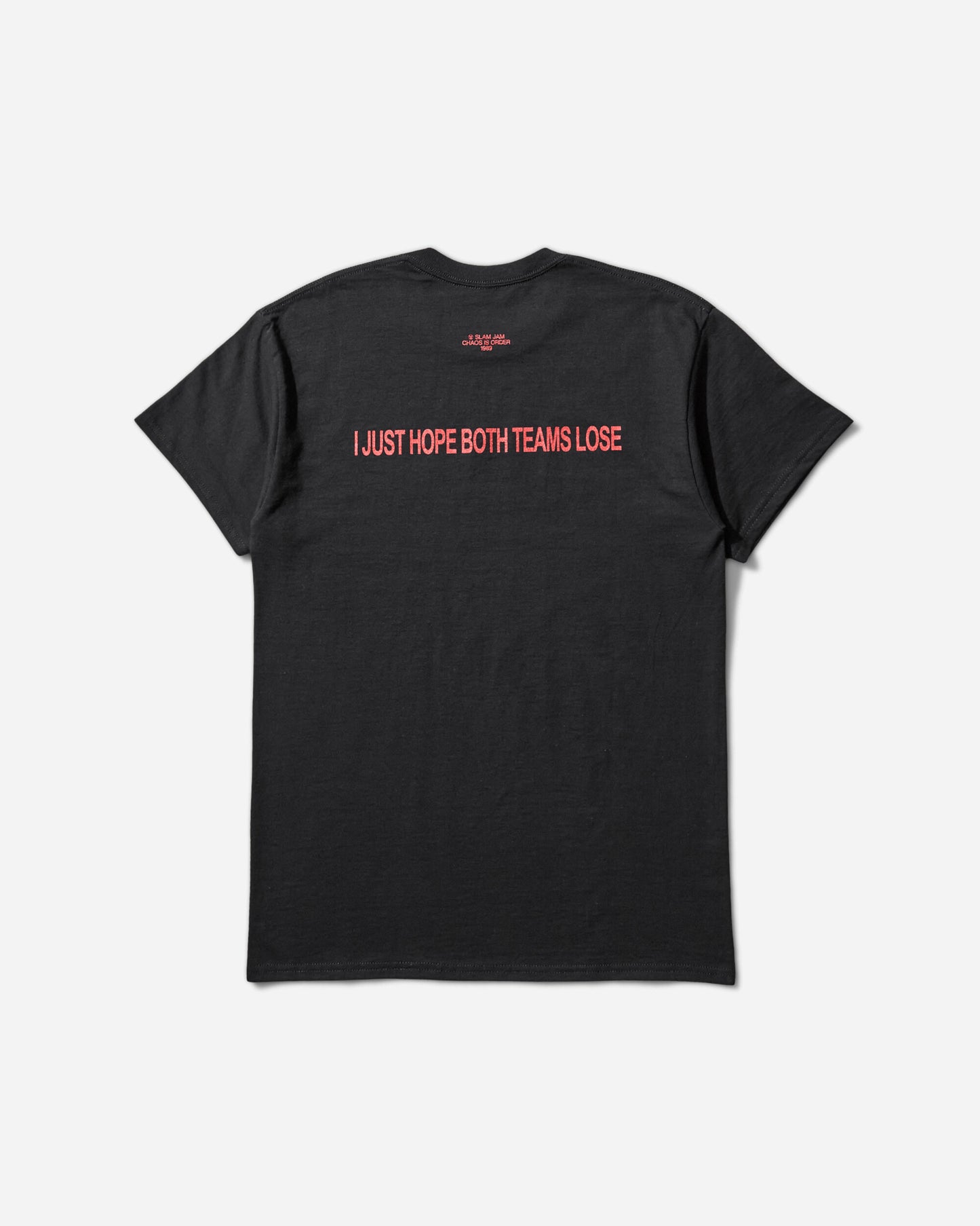 Slam Jam Slam Jam Panini T-Shirt Black T-Shirts Shortsleeve SJPANINITEE BLK