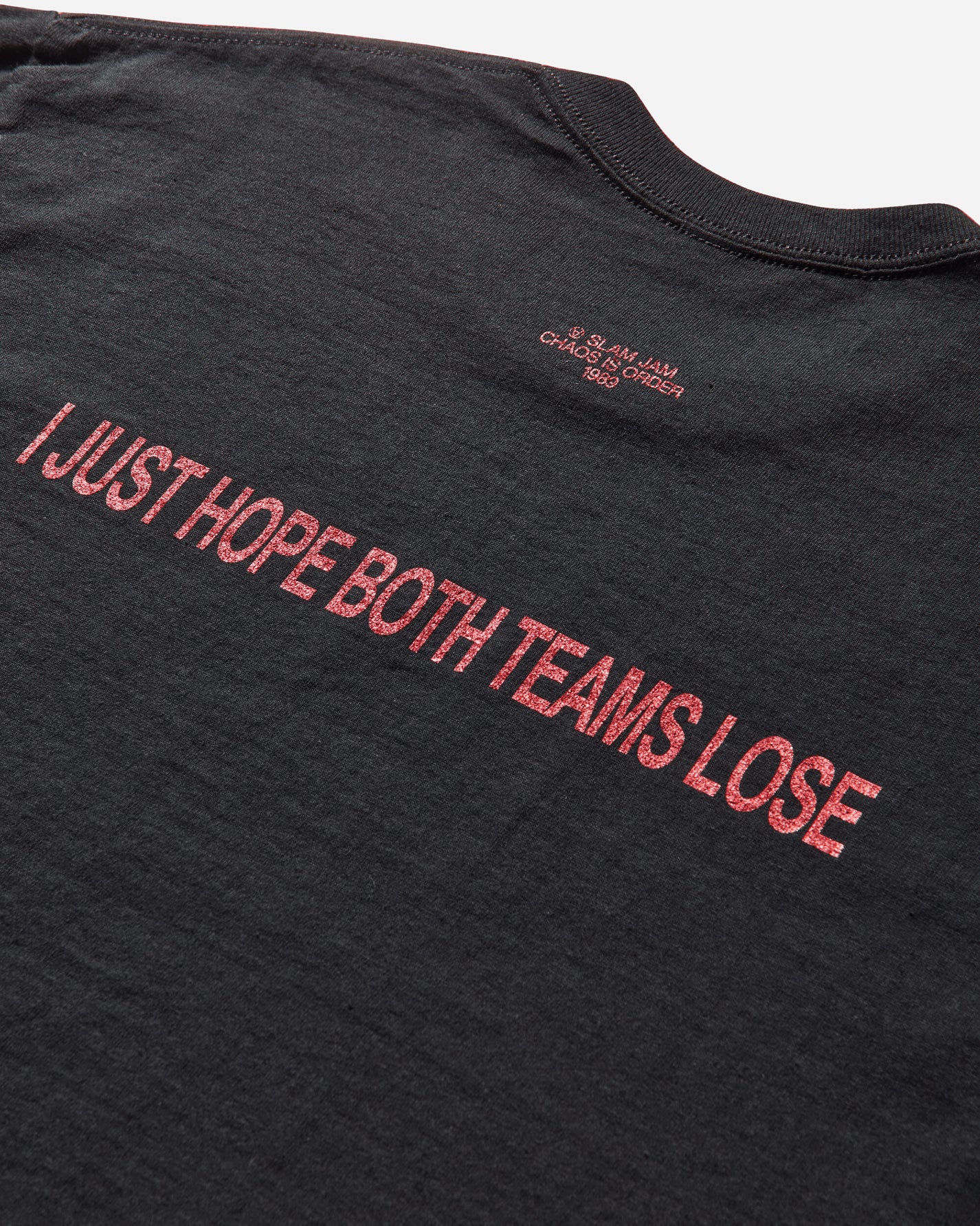 Slam Jam Slam Jam Panini T-Shirt Black T-Shirts Shortsleeve SJPANINITEE BLK