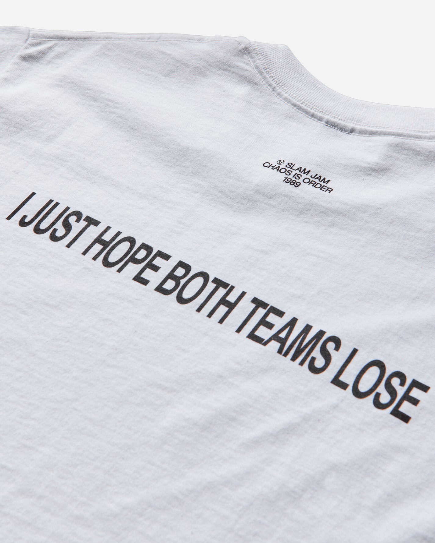 Slam Jam Slam Jam Panini T-Shirt White T-Shirts Shortsleeve SJPANINITEE WHT