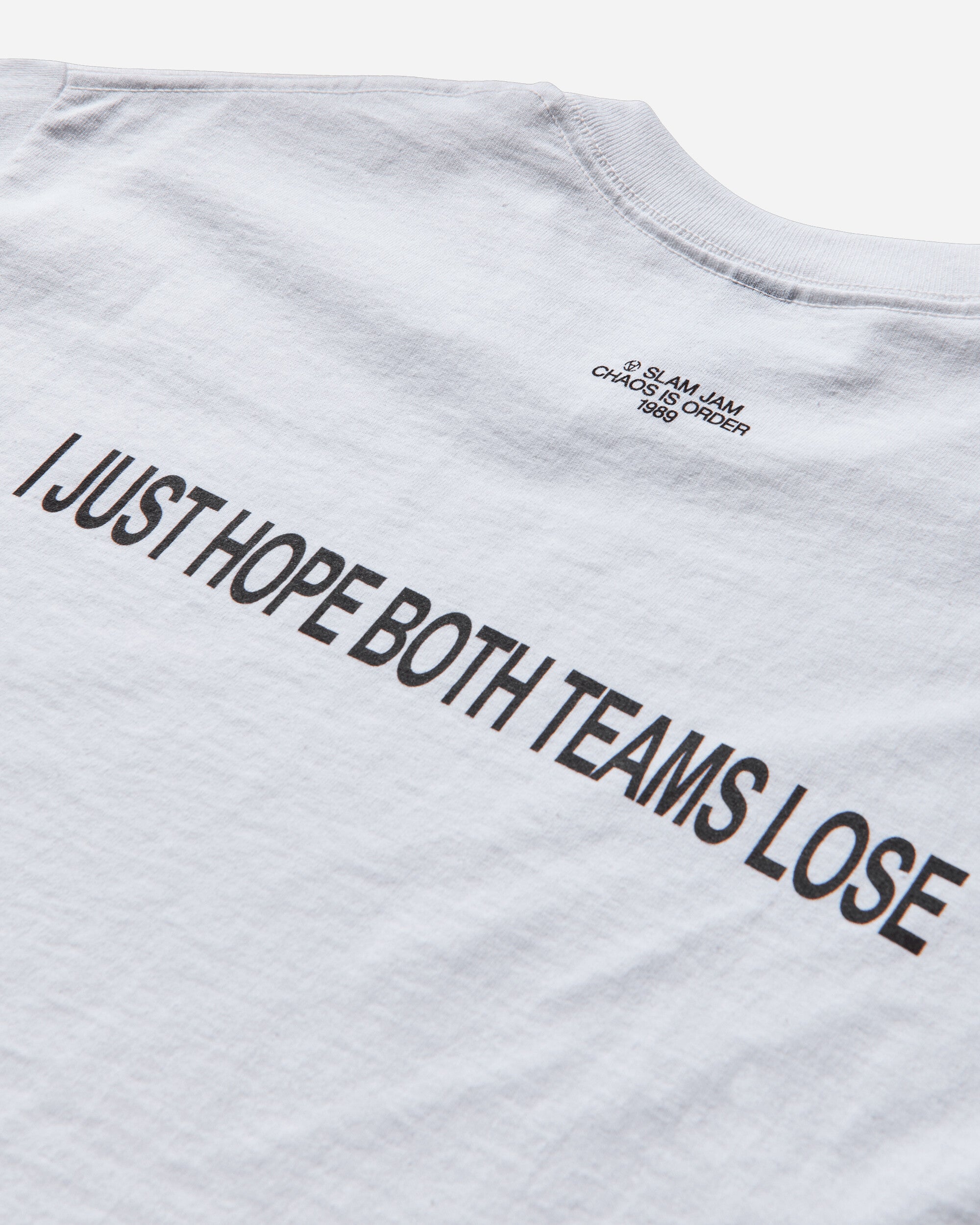 Slam Jam Slam Jam Panini T-Shirt White T-Shirts Shortsleeve SJPANINITEE WHT