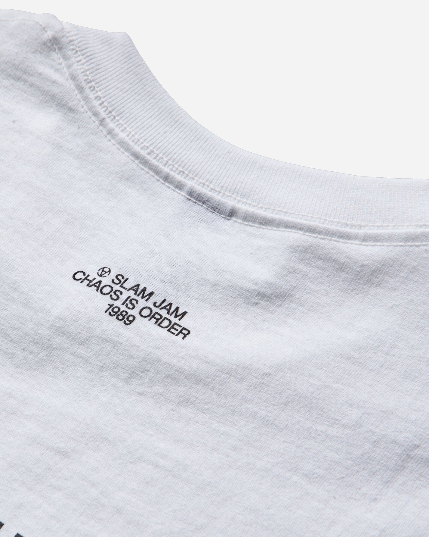 Slam Jam Slam Jam Panini T-Shirt White T-Shirts Shortsleeve SJPANINITEE WHT