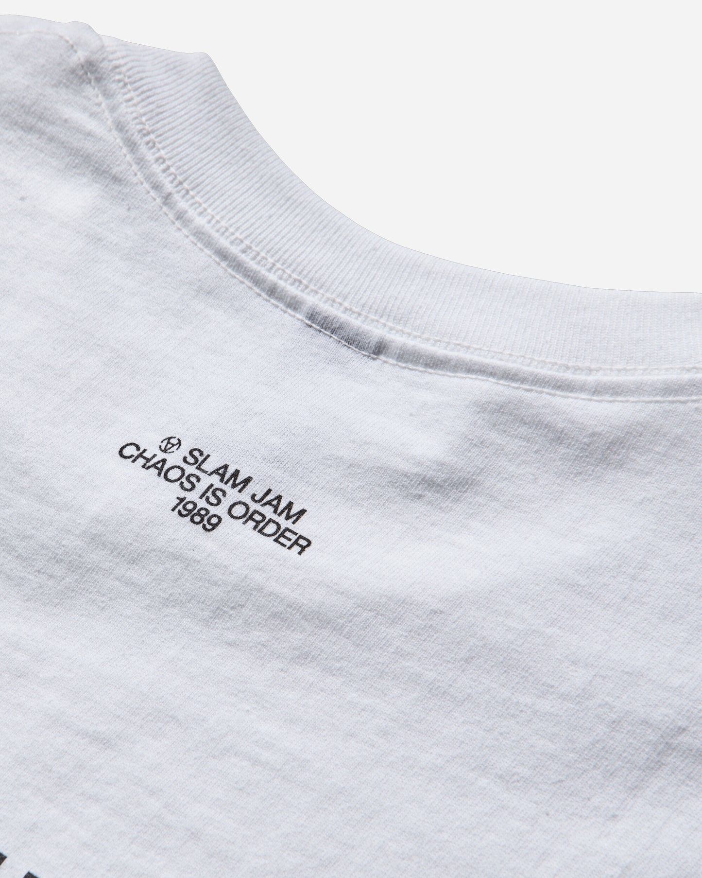 Slam Jam Slam Jam Panini T-Shirt White T-Shirts Shortsleeve SJPANINITEE WHT