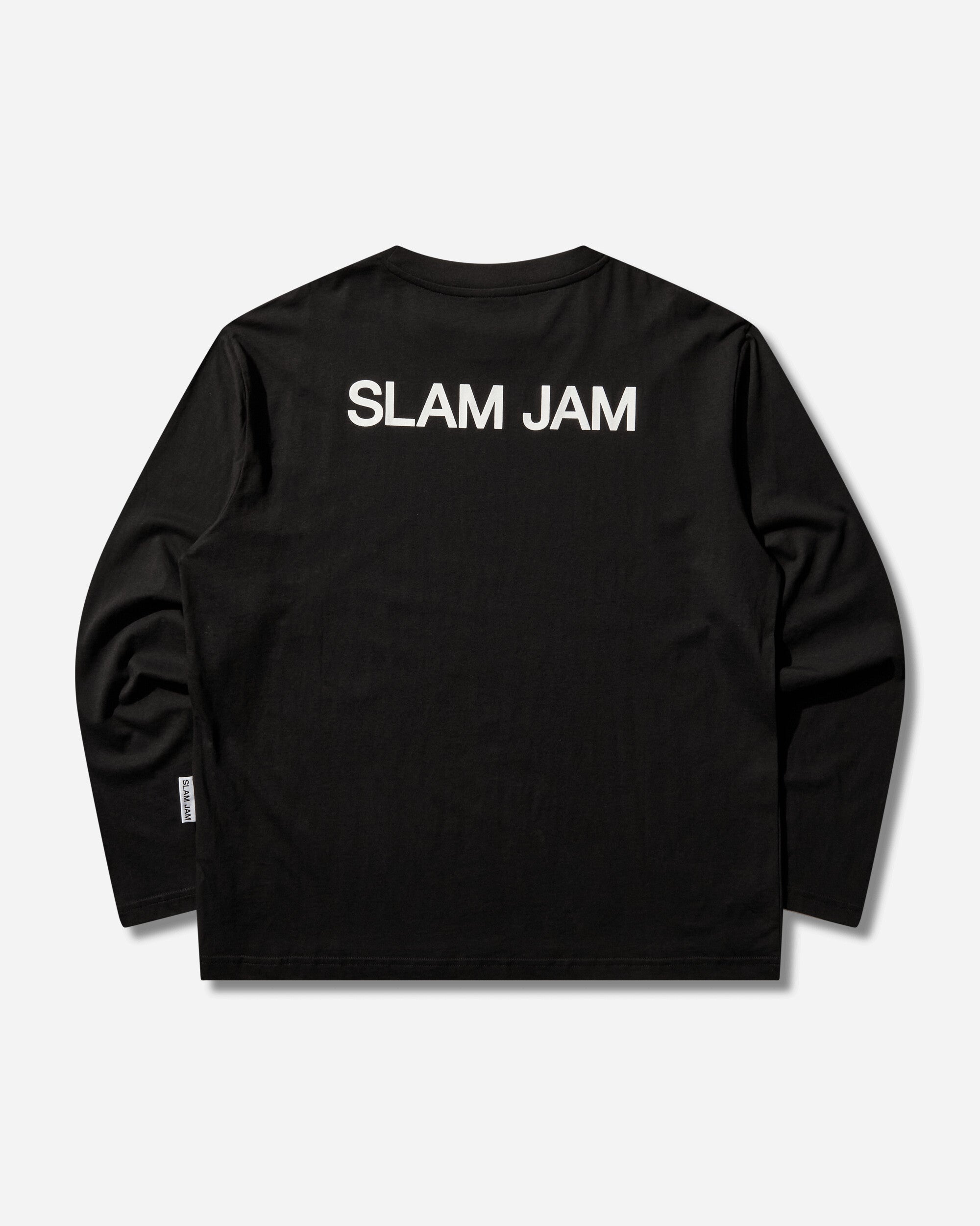 Slam Jam Graphic LS Tee Black T-Shirts Top BBMW043FA10 BLK0001