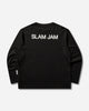 Slam Jam Graphic LS Tee Black T-Shirts Top BBMW043FA10 BLK0001