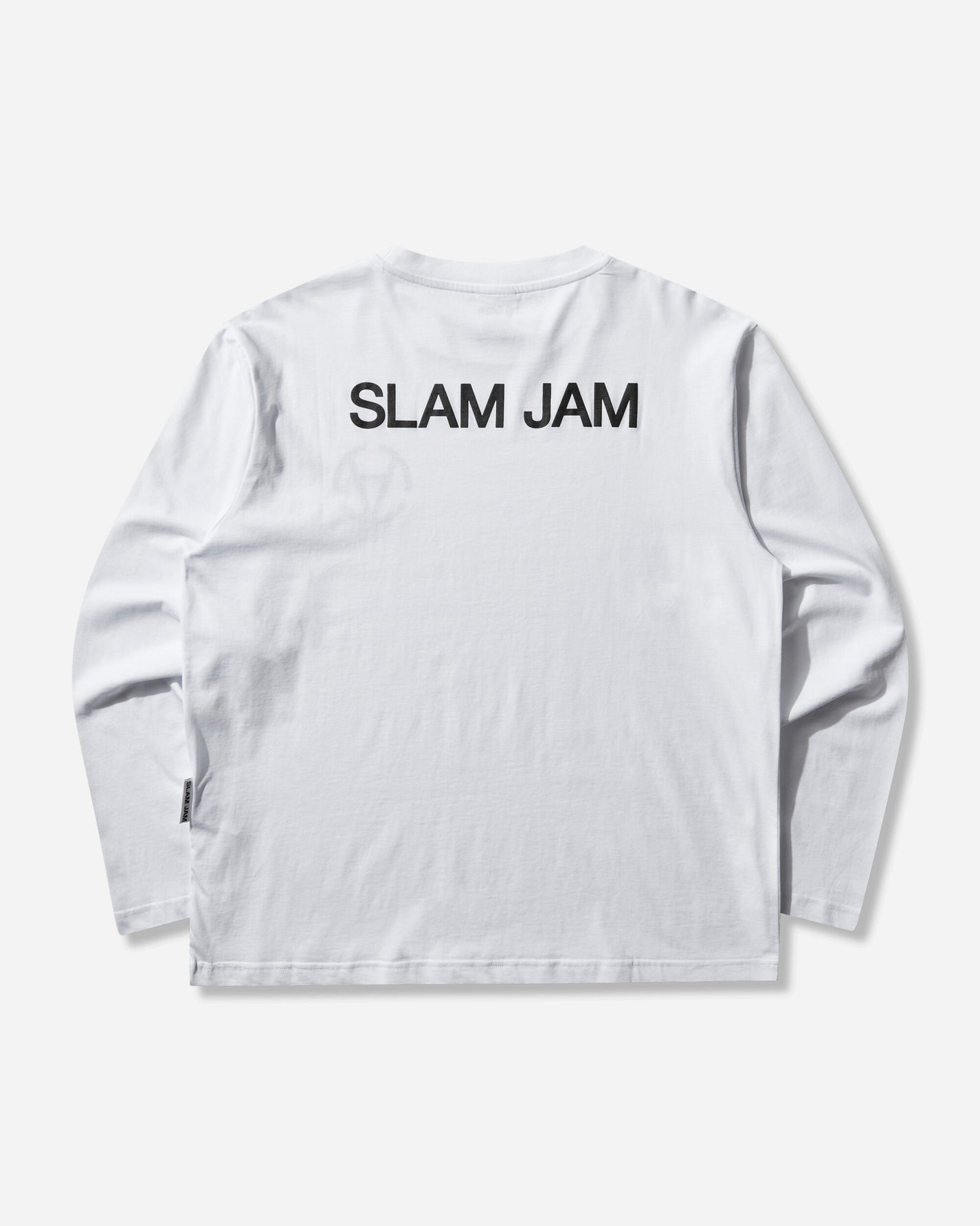 Slam Jam Graphic LS Tee White T-Shirts Top BBMW043FA10 WTH0001