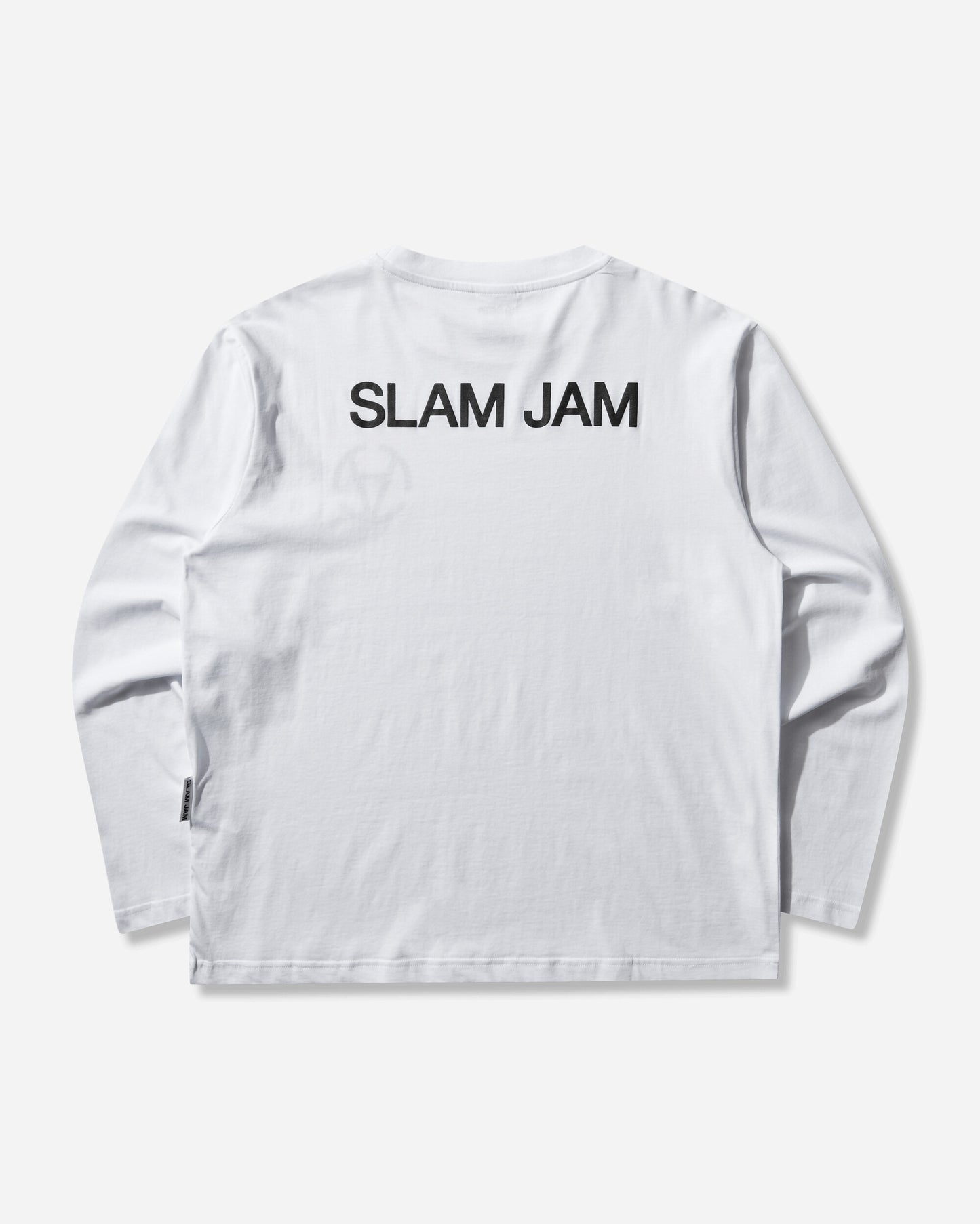 Slam Jam Graphic LS Tee White T-Shirts Top BBMW043FA10 WTH0001