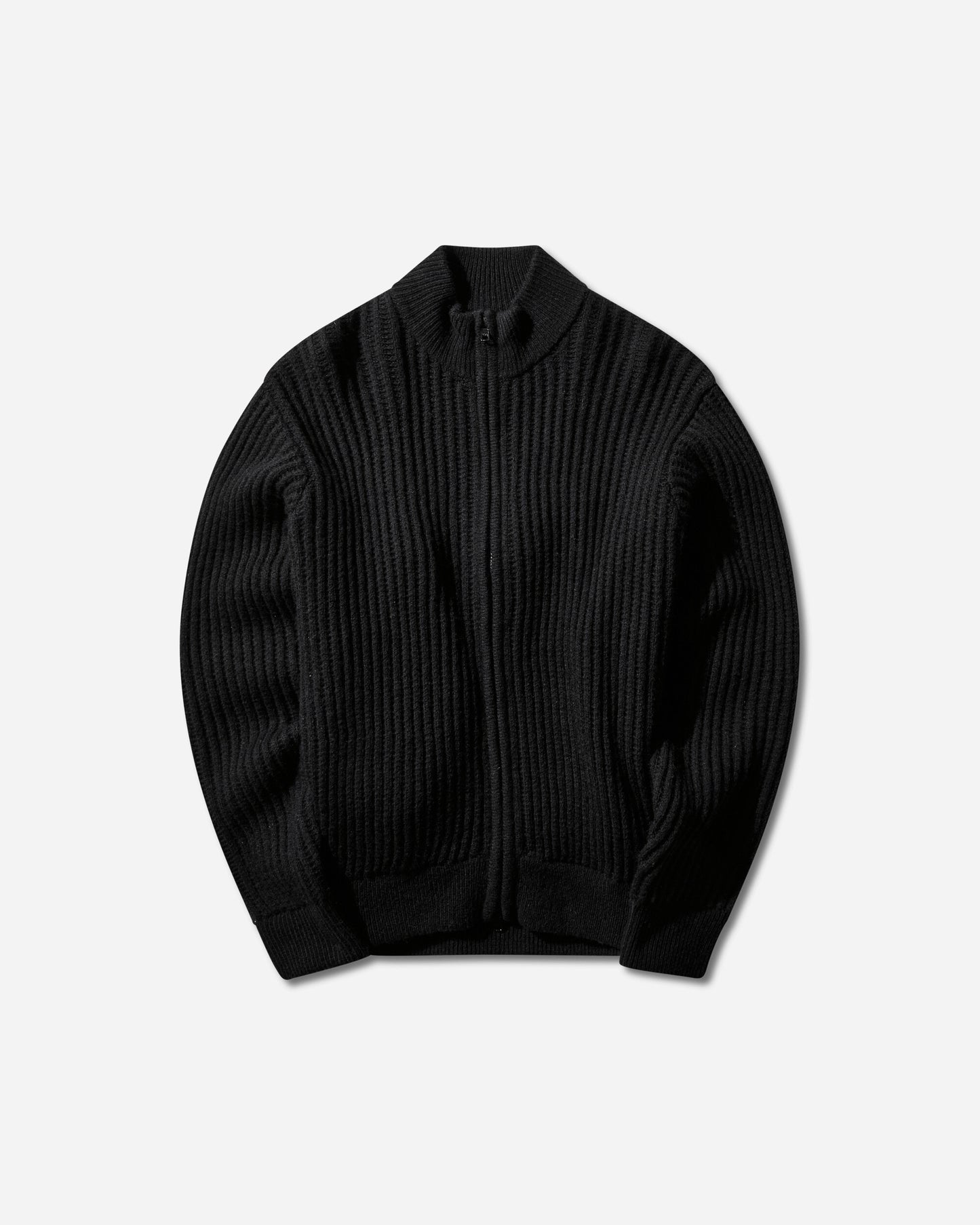 Stüssy Military Patch Zip Sweater Black Knitwears Cardigans 117269 0001
