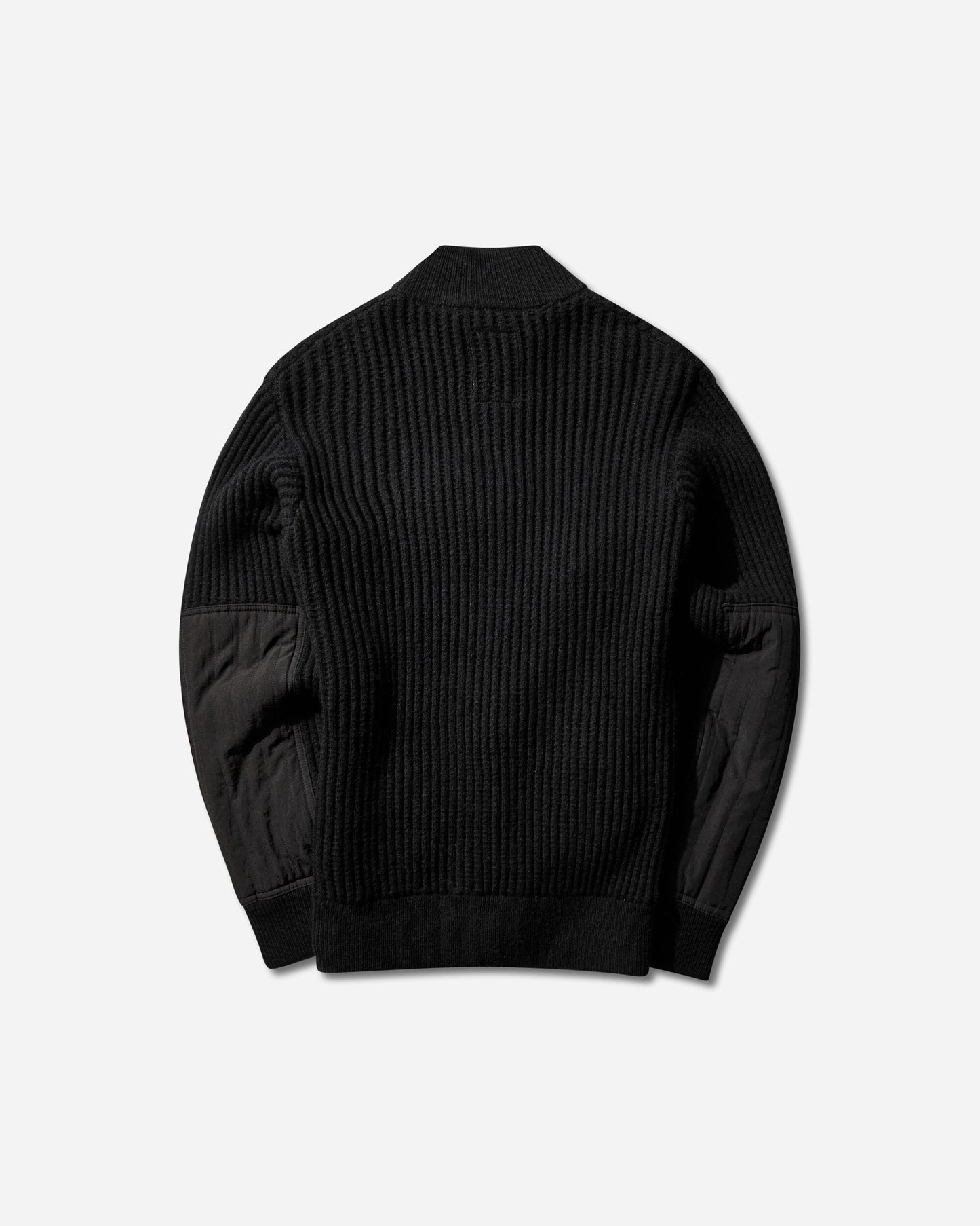 Stüssy Military Patch Zip Sweater Black Knitwears Cardigans 117269 0001