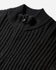 Stüssy Military Patch Zip Sweater Black Knitwears Cardigans 117269 0001