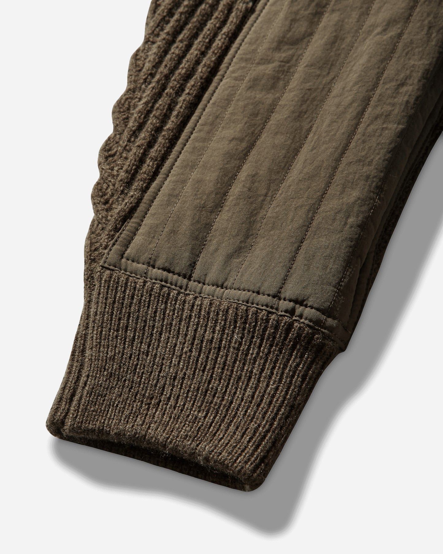 Stüssy Military Patch Zip Sweater Green Knitwears Cardigans 117269 0401