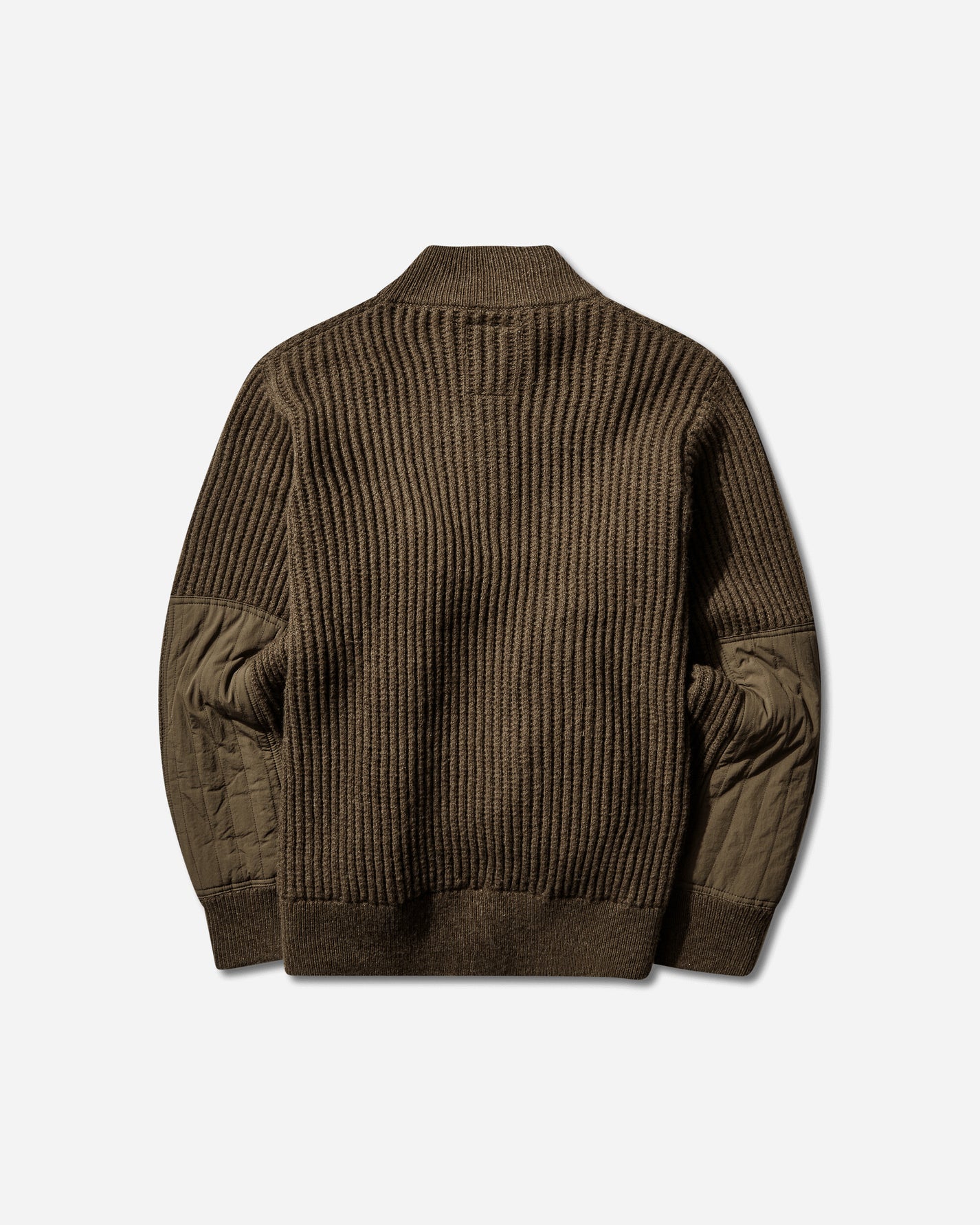 Stüssy Military Patch Zip Sweater Green Knitwears Cardigans 117269 0401