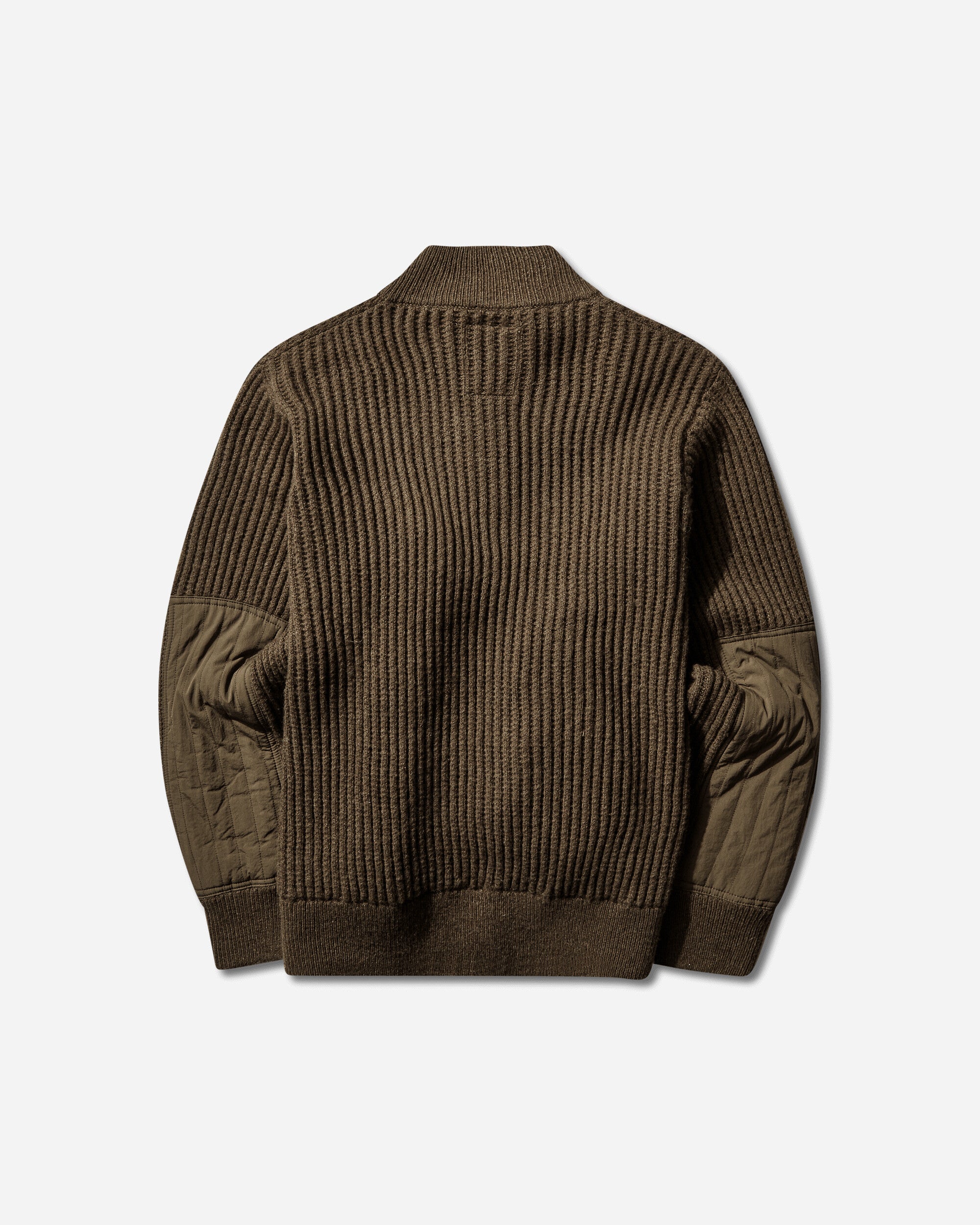 Stüssy Military Patch Zip Sweater Green Knitwears Cardigans 117269 0401