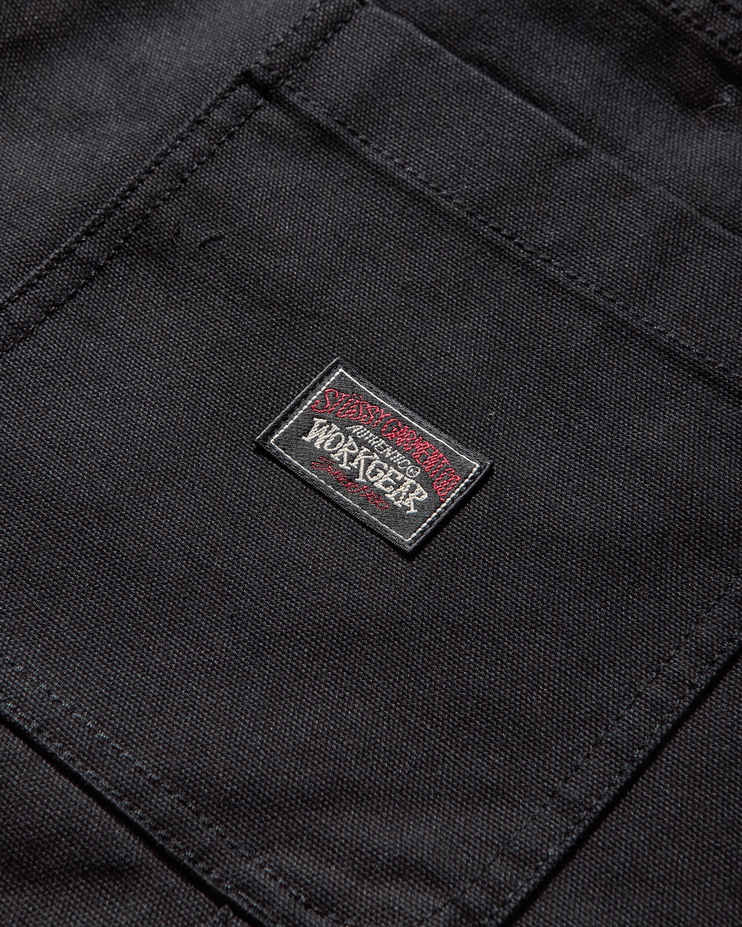 Stüssy Carpenter Pant Canvas Black Pants Casual 116722 0001