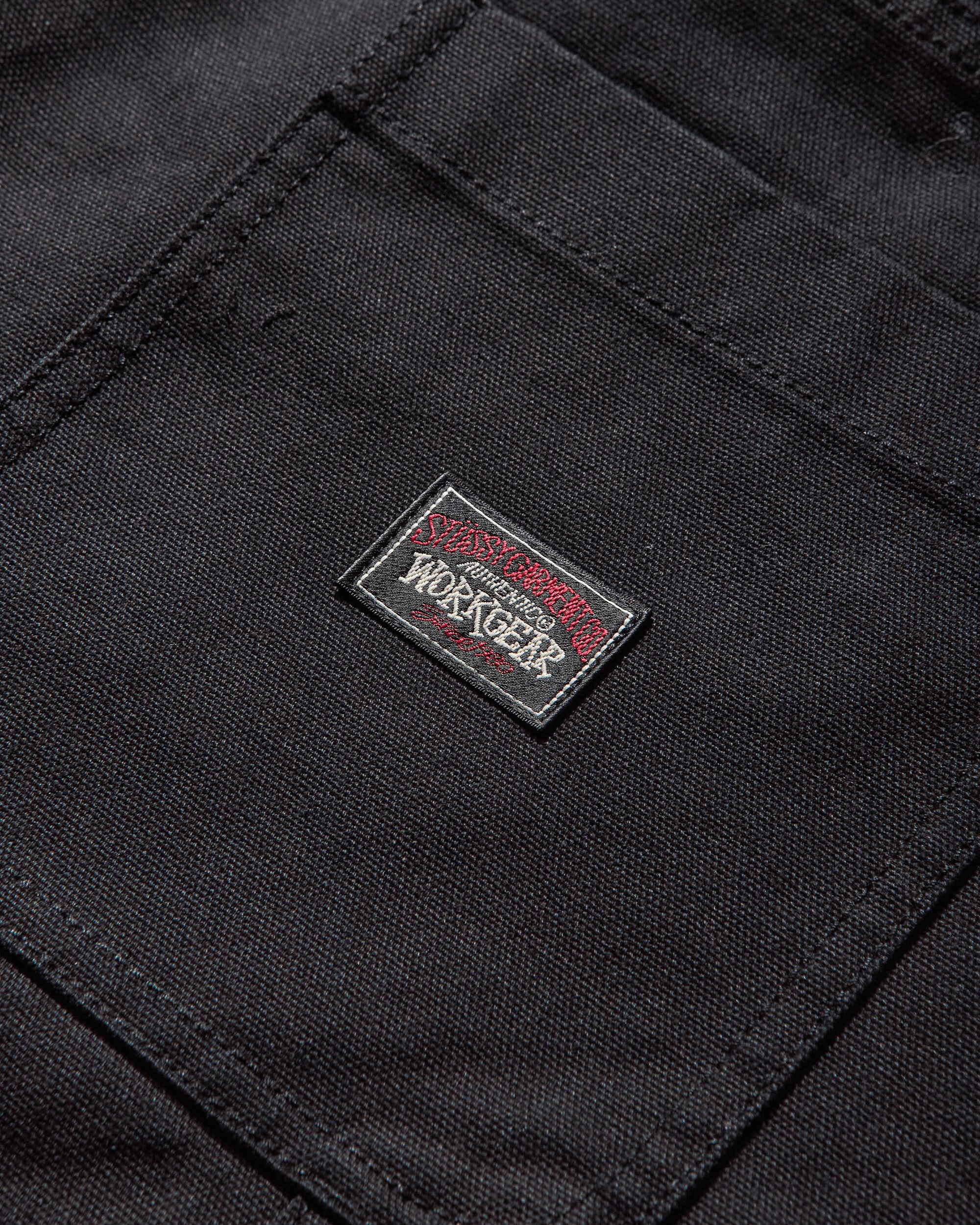 Stüssy Carpenter Pant Canvas Black Pants Casual 116722 0001