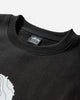 Stüssy Long Range Crew Black Sweatshirts Crewneck 1915142SJ 0001