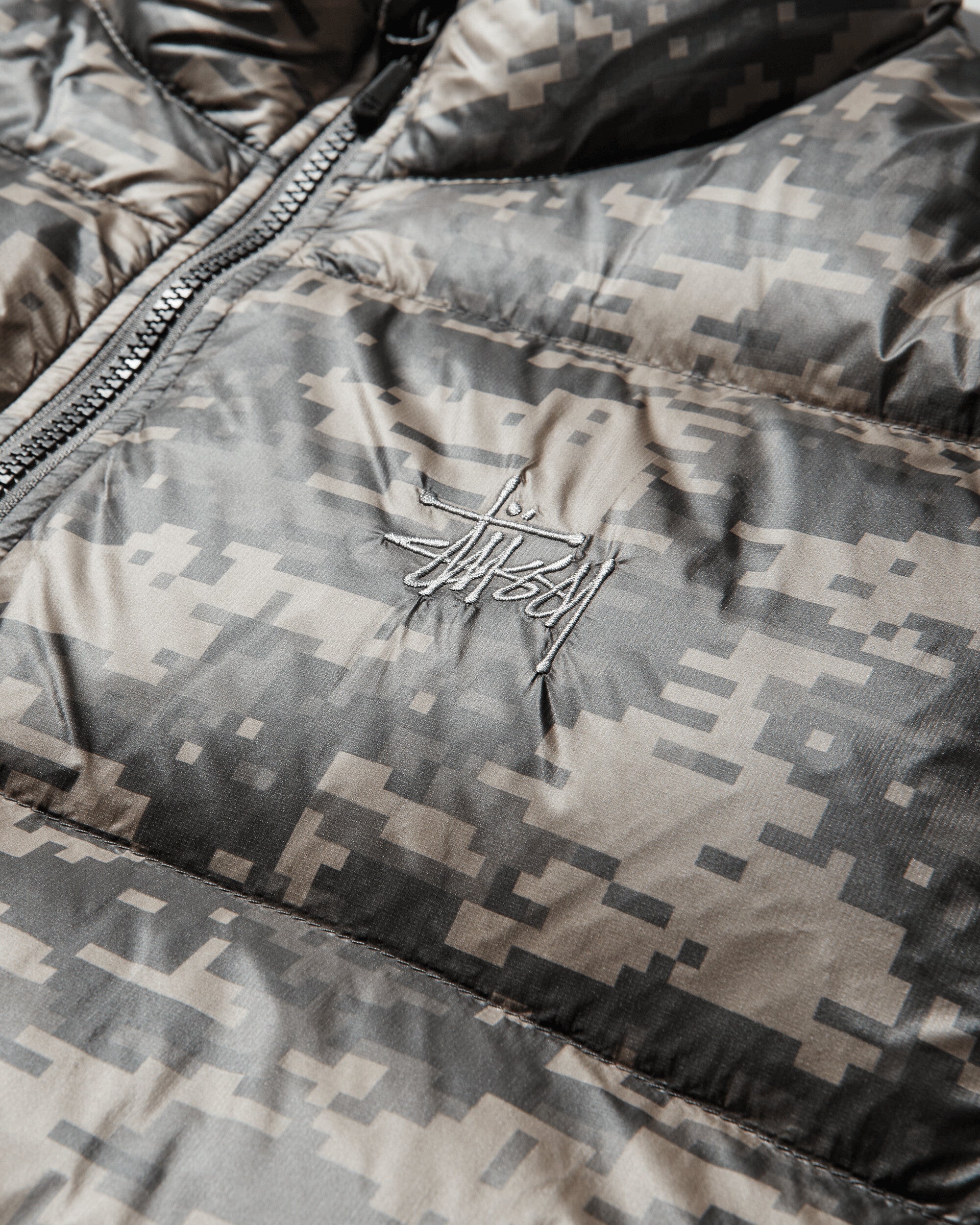 Stüssy Micro Ripstop Down Mock Digi Camo Coats and Jackets Down Jackets 115877SJ 19053