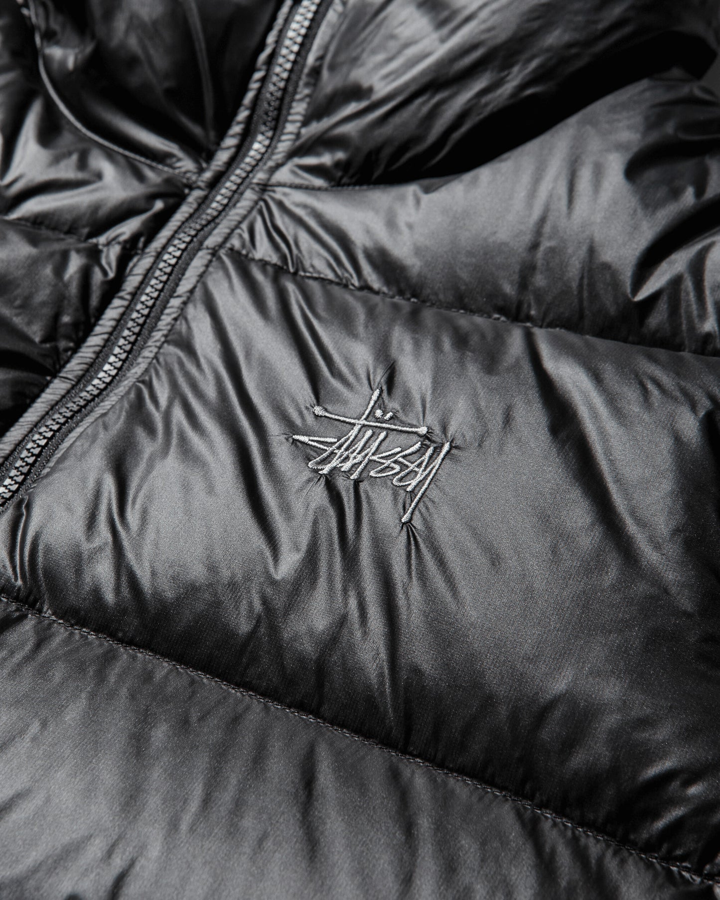 Stüssy Micro Ripstop Down Parka Jet Black Coats and Jackets Down Jackets 115685SJ 18940