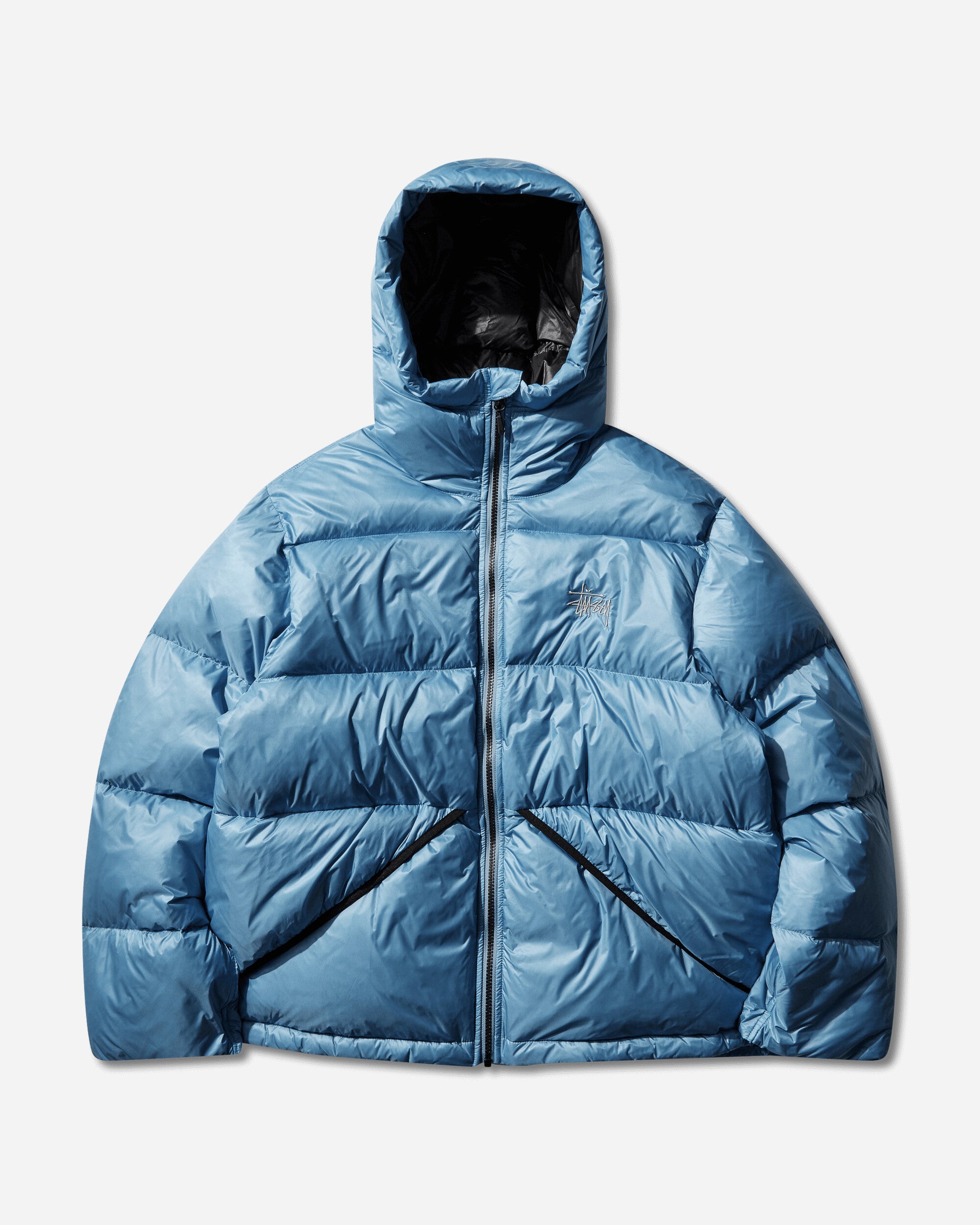Stüssy Micro Ripstop Down Parka Sky Blue Coats and Jackets Down Jackets 115685SJ 2237