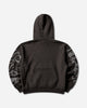 Stüssy Motif Print Hood Black Sweatshirts Hoodies 118605SJ 0001