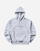 Stüssy Worldwide Dot Hood Ash Heather Sweatshirts Hoodies 1925121 0062