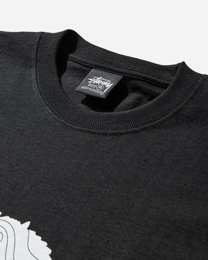 Stüssy Long Range Tee Black T-Shirts Longsleeve 1905142SJ 0001