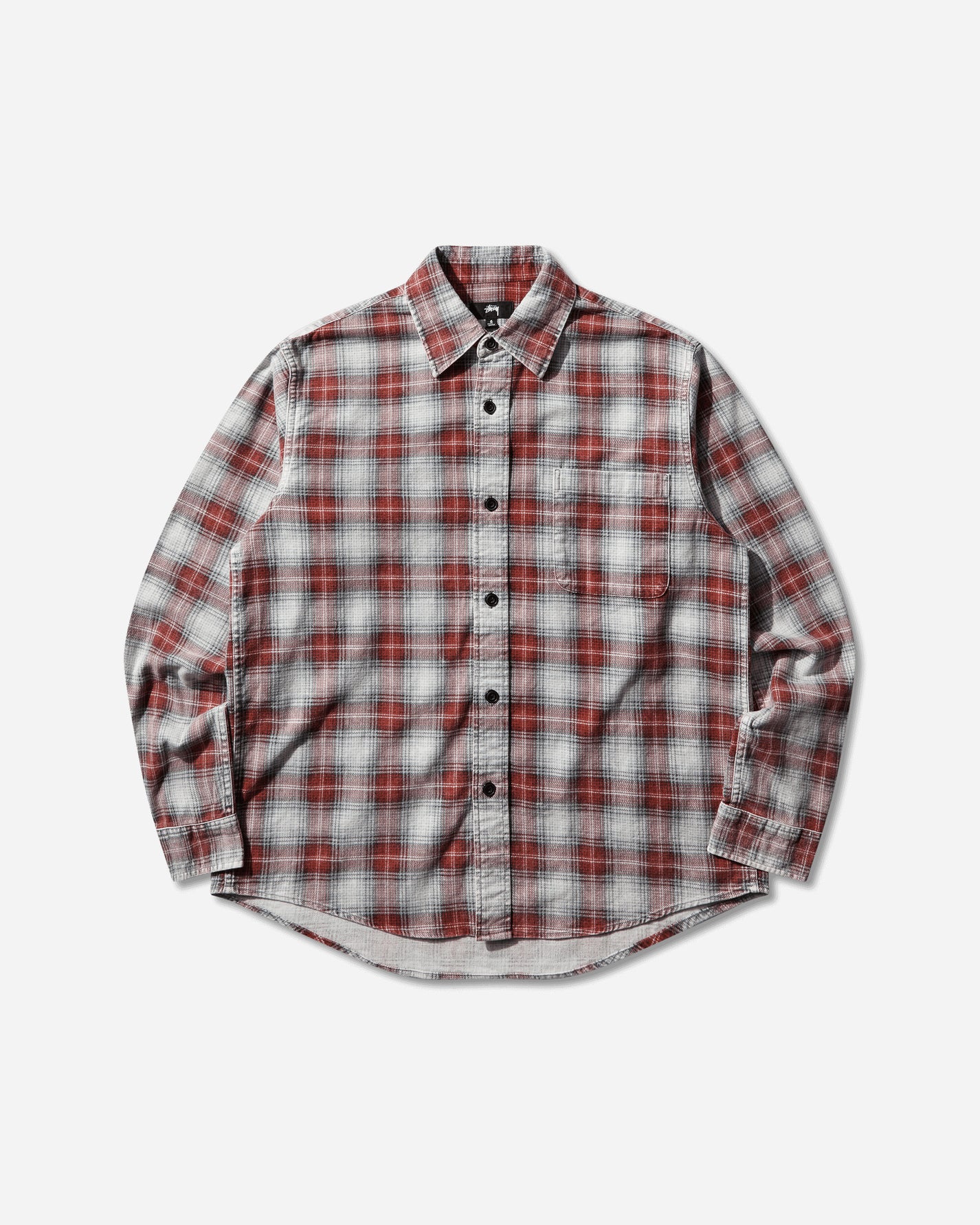 Stüssy Dax Plaid Shirt Red Shirts Longsleeve Shirt 1110375SJ 0601