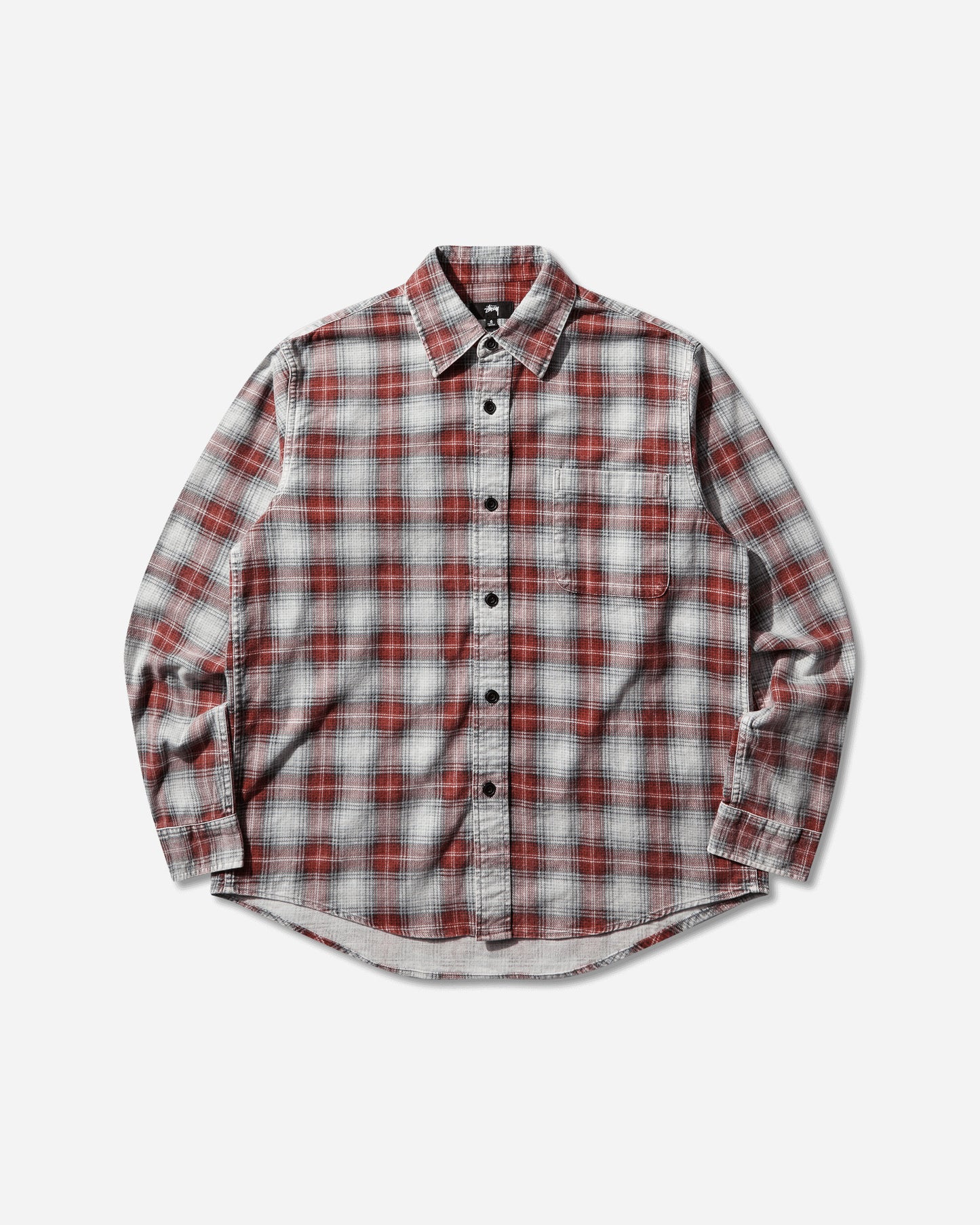Stüssy Dax Plaid Shirt Red Shirts Longsleeve Shirt 1110375SJ 0601