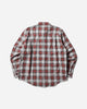 Stüssy Dax Plaid Shirt Red Shirts Longsleeve Shirt 1110375SJ 0601