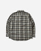 Stüssy Motif Plaid Shirt Grey Shirts Longsleeve Shirt 1110352 0008
