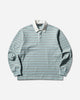Stüssy Pin Striped Rugby Blue T-Shirts Polo 1140372SJ 0801