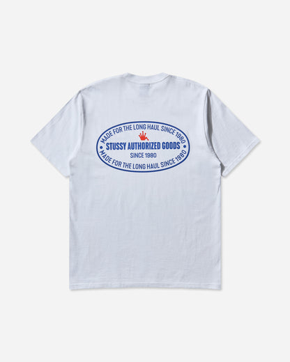 Stüssy Authorized Tee White T-Shirts Shortsleeve 1905122 1201