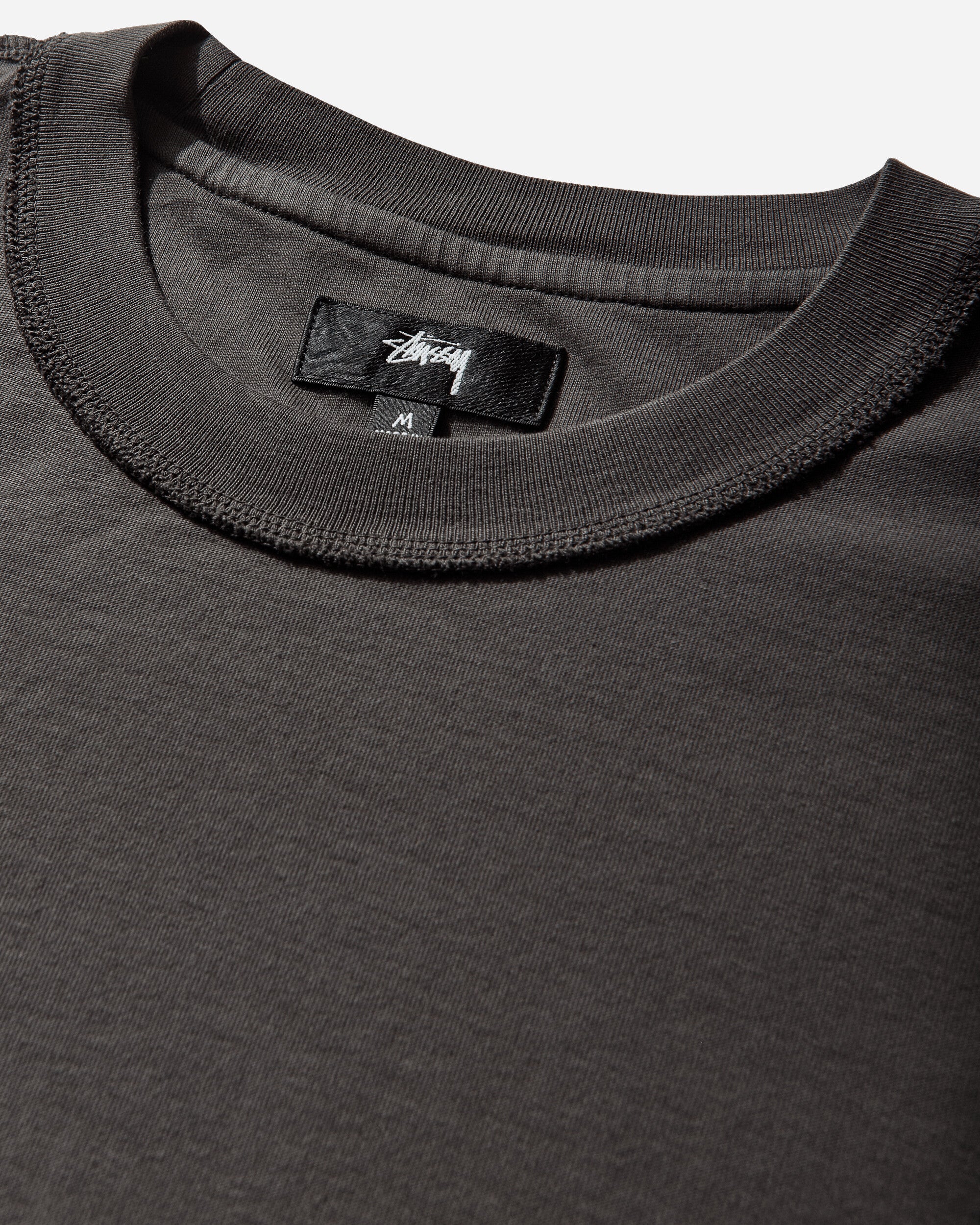 Stüssy Lazy Ss Tee Vintage Black T-Shirts Shortsleeve 1140283SJ 0100