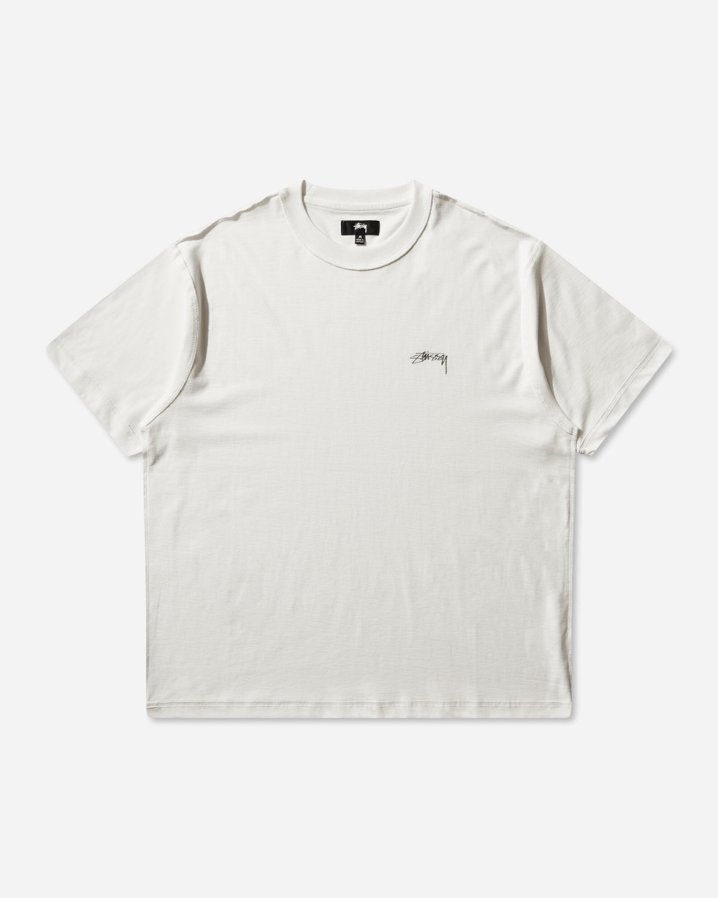 Stüssy Lazy Ss Tee White T-Shirts Shortsleeve 1140283SJ 1201