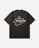 Stüssy Surf Size Pig Dyed Tee Faded Black T-Shirts Shortsleeve 1905180SJ 0090