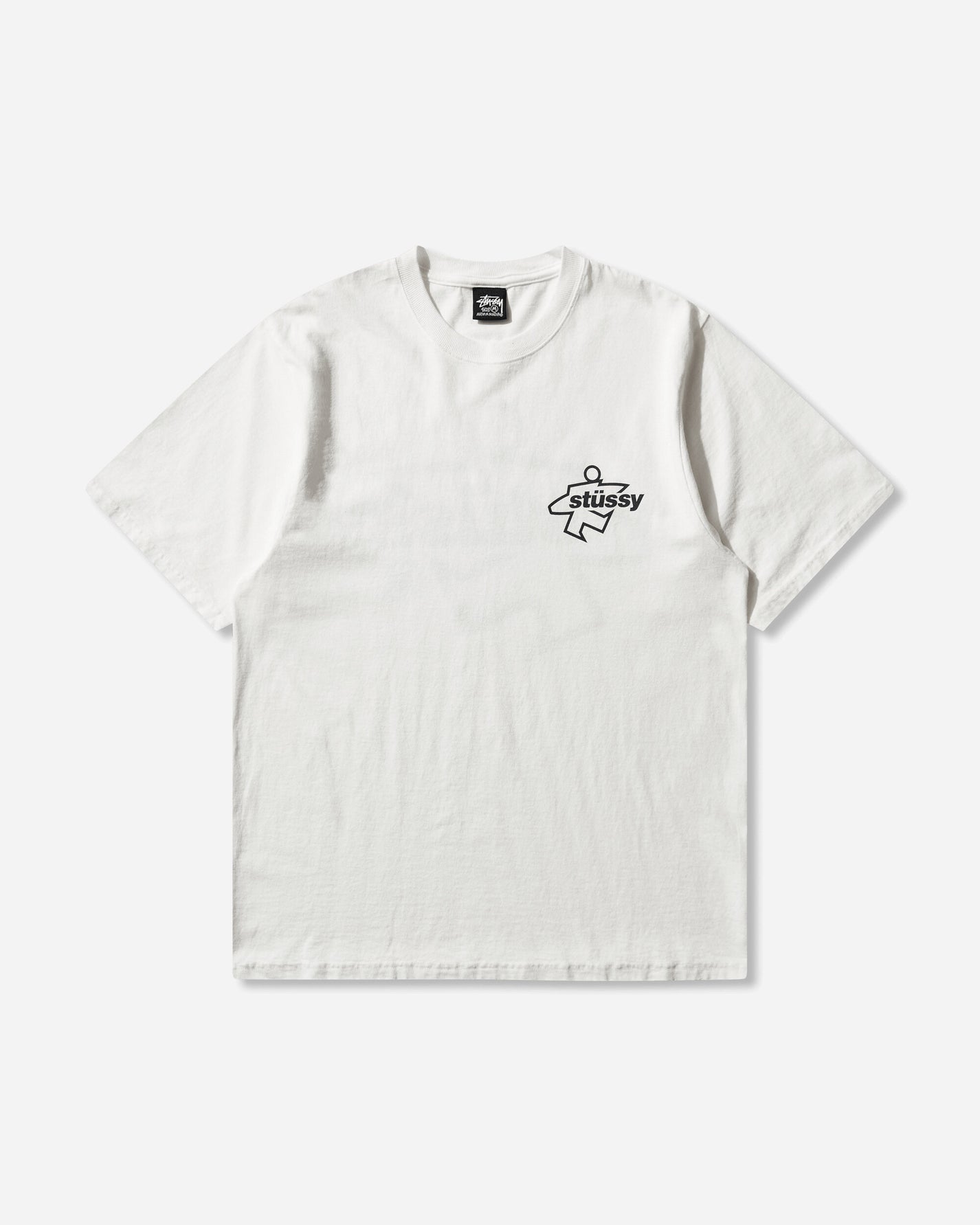 Stüssy Surf Size Pig Dyed Tee Natural T-Shirts Shortsleeve 1905180SJ 1002