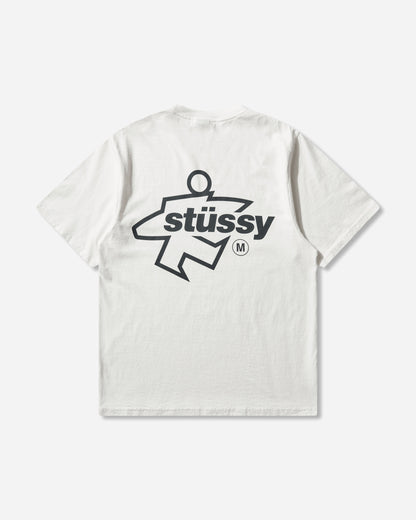 Stüssy Surf Size Pig Dyed Tee Natural T-Shirts Shortsleeve 1905180SJ 1002