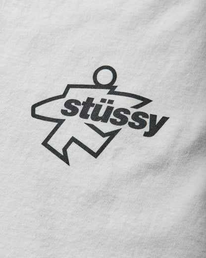 Stüssy Surf Size Pig Dyed Tee Natural T-Shirts Shortsleeve 1905180SJ 1002