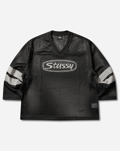 Stüssy Trucker Team Jersey Black T-Shirts Shortsleeve 1140384SJ 0001