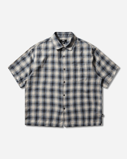 Stüssy Liam Ss Plaid Shirt Blue Shirts Shortsleeve Shirt 1110385SJ 0801
