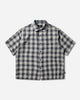 Stüssy Liam Ss Plaid Shirt Blue Shirts Shortsleeve Shirt 1110385SJ 0801