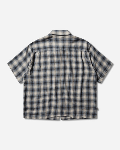 Stüssy Liam Ss Plaid Shirt Blue Shirts Shortsleeve Shirt 1110385SJ 0801