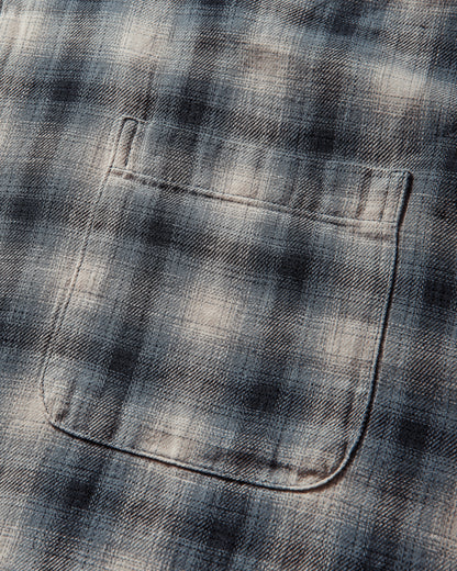 Stüssy Liam Ss Plaid Shirt Blue Shirts Shortsleeve Shirt 1110385SJ 0801