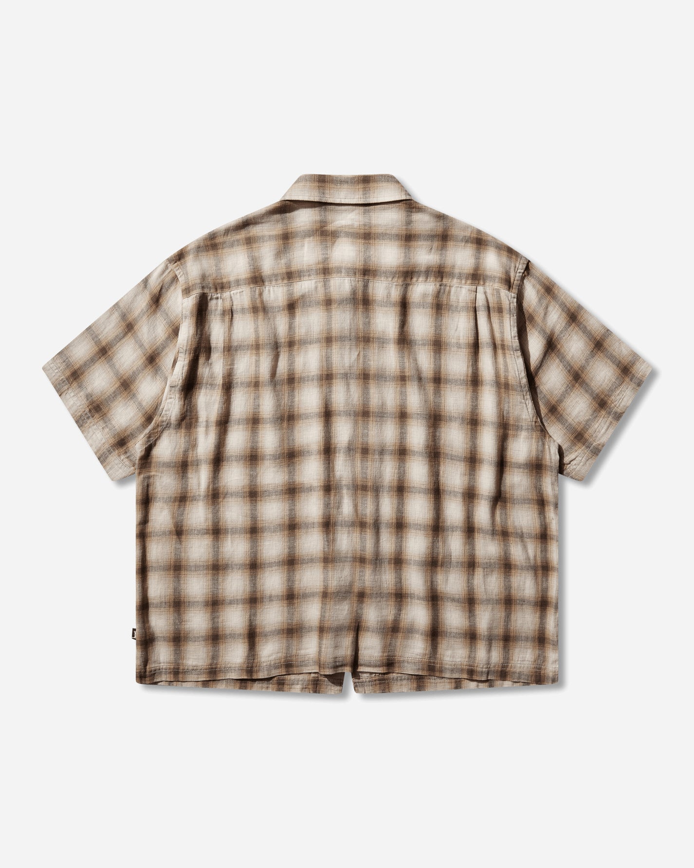Stüssy Liam Ss Plaid Shirt Brown Shirts Shortsleeve Shirt 1110385SJ 1001