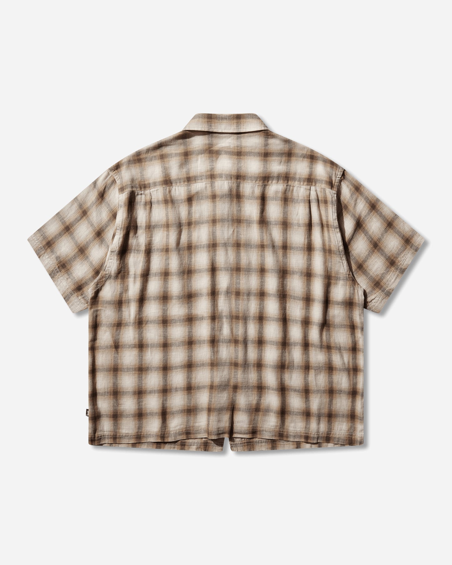 Stüssy Liam Ss Plaid Shirt Brown Shirts Shortsleeve Shirt 1110385SJ 1001